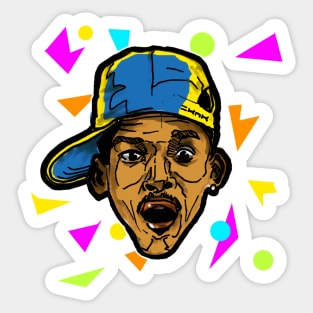 Fresh Prince 90s Style Sticker